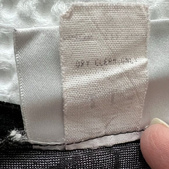 Vintage 90s Y2K Dark Floral Velvet‎ Trim Top Whimsigoth Romantic Size Large - Picture 7 of 7